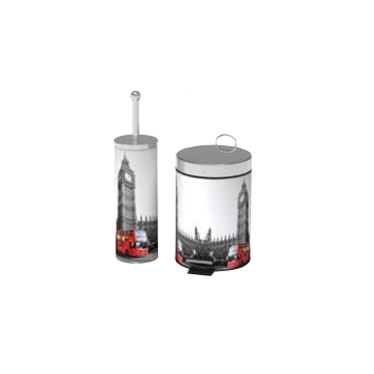 BATHROOM SET 5K BASKET AND BASIN BRUSH BIG BEN