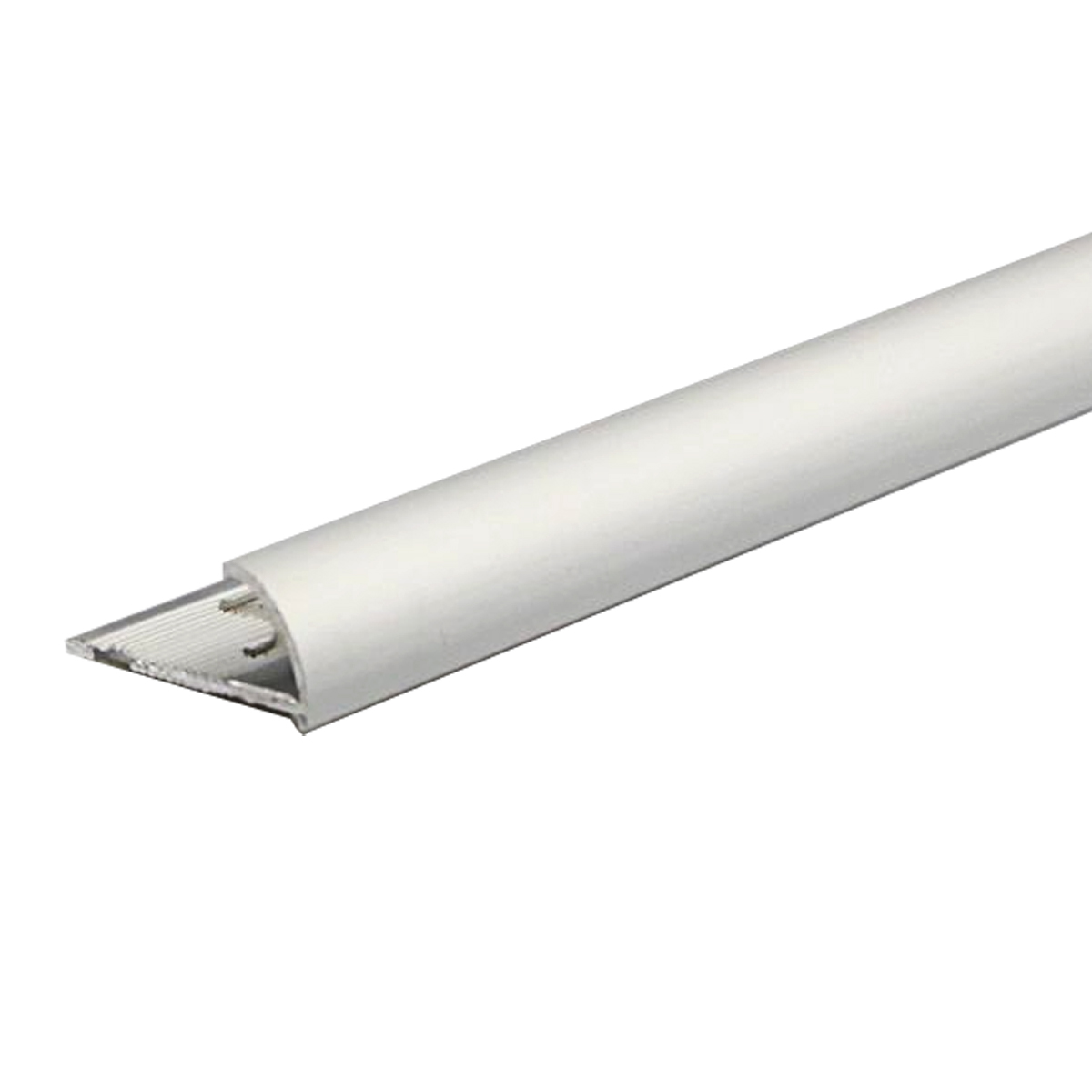 PROFILE FOR BATHROOM WALL TILES 1/4 ROUND. ANODIED ALUMINUM