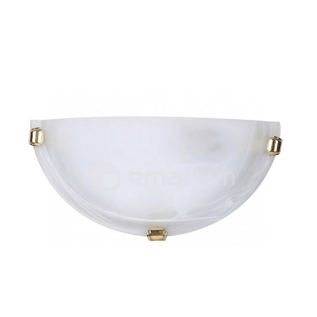 ALABASTRO WALL LAMP E27 60W WHITE/GOLD
