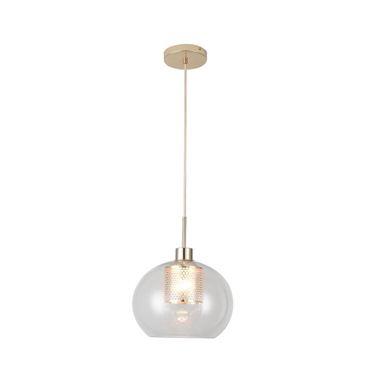 PHILANA PENDANT LIGHTING SINGLE LIGHT E14 40W GOLD