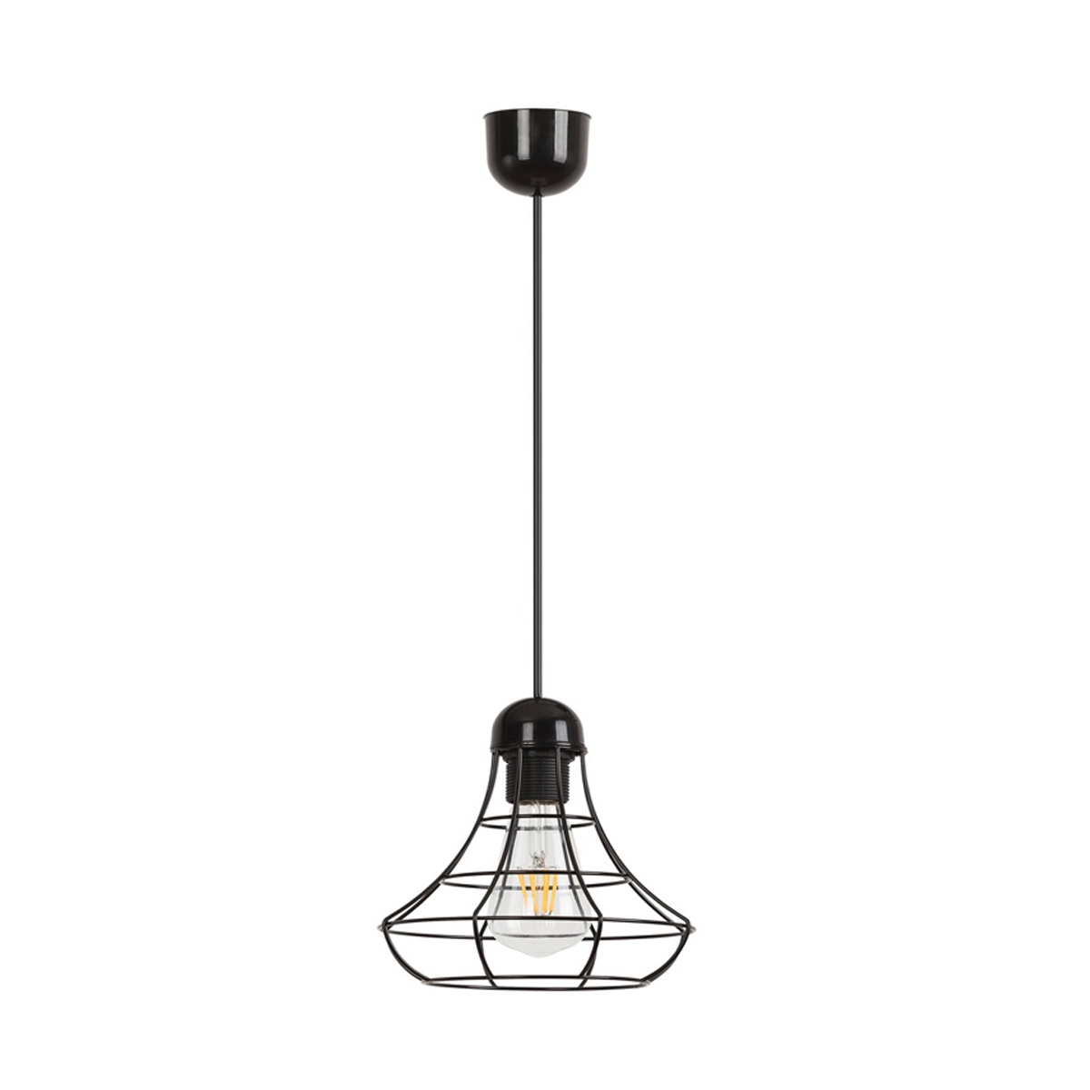RAMSEY PENDANT LIGHTING PLASTIC BLACK