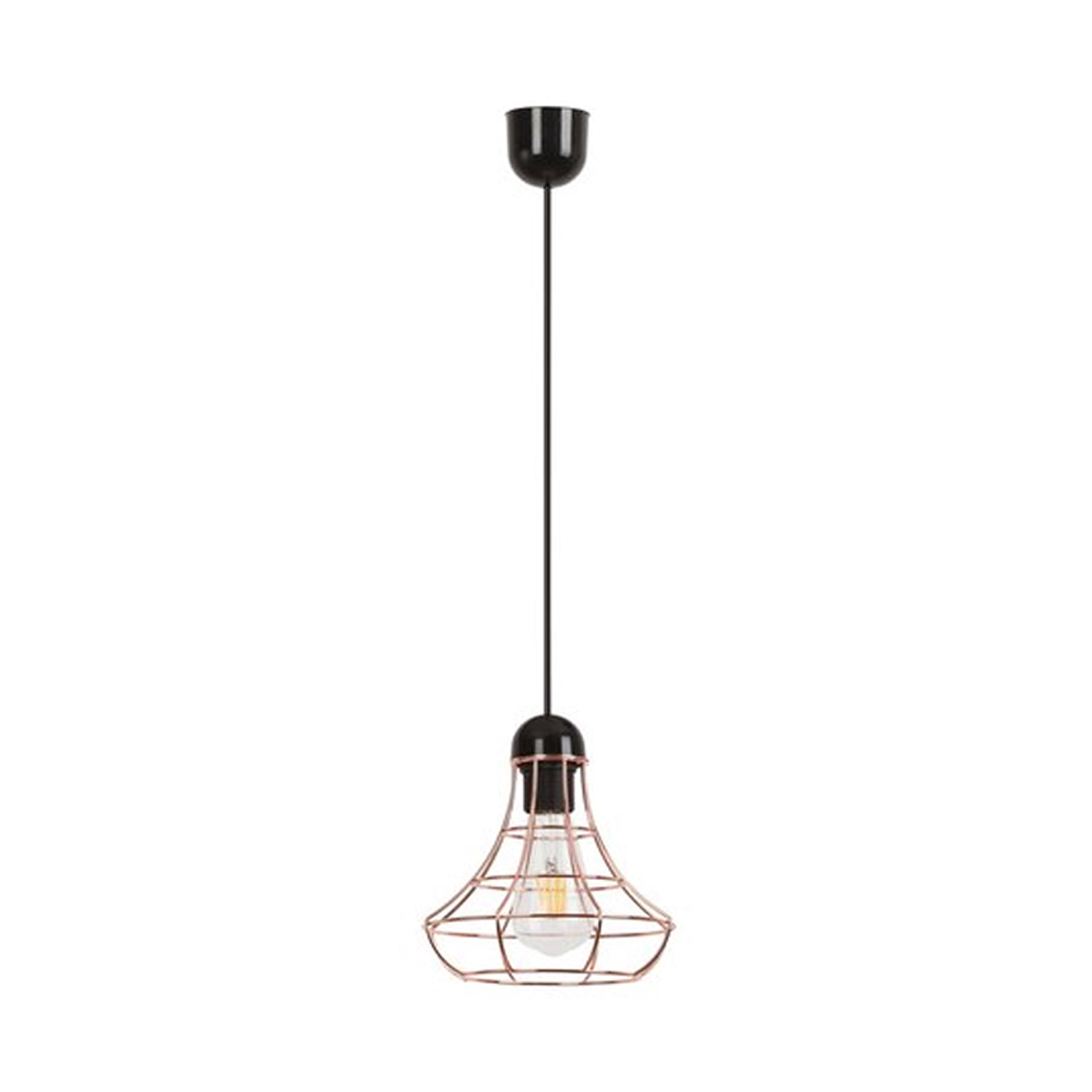 RAMSEY PENDANT LIGHTING PLASTIC BLACK / BRONZE