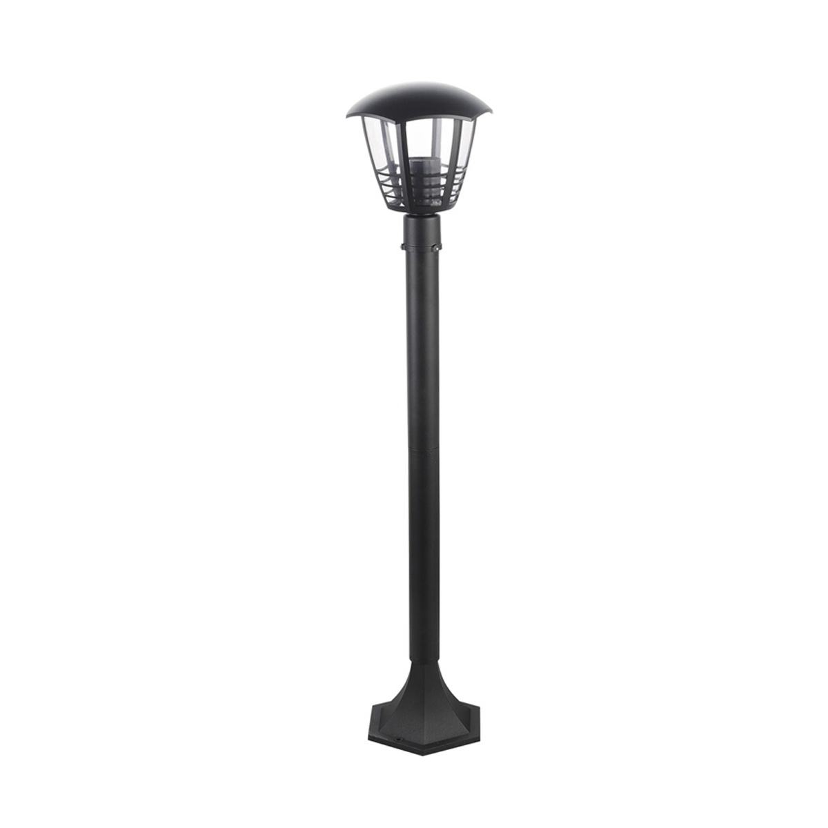 GARDEN FLOOR LIGHTING MARSEILLE E27 60W IP44 BLACK 110CM