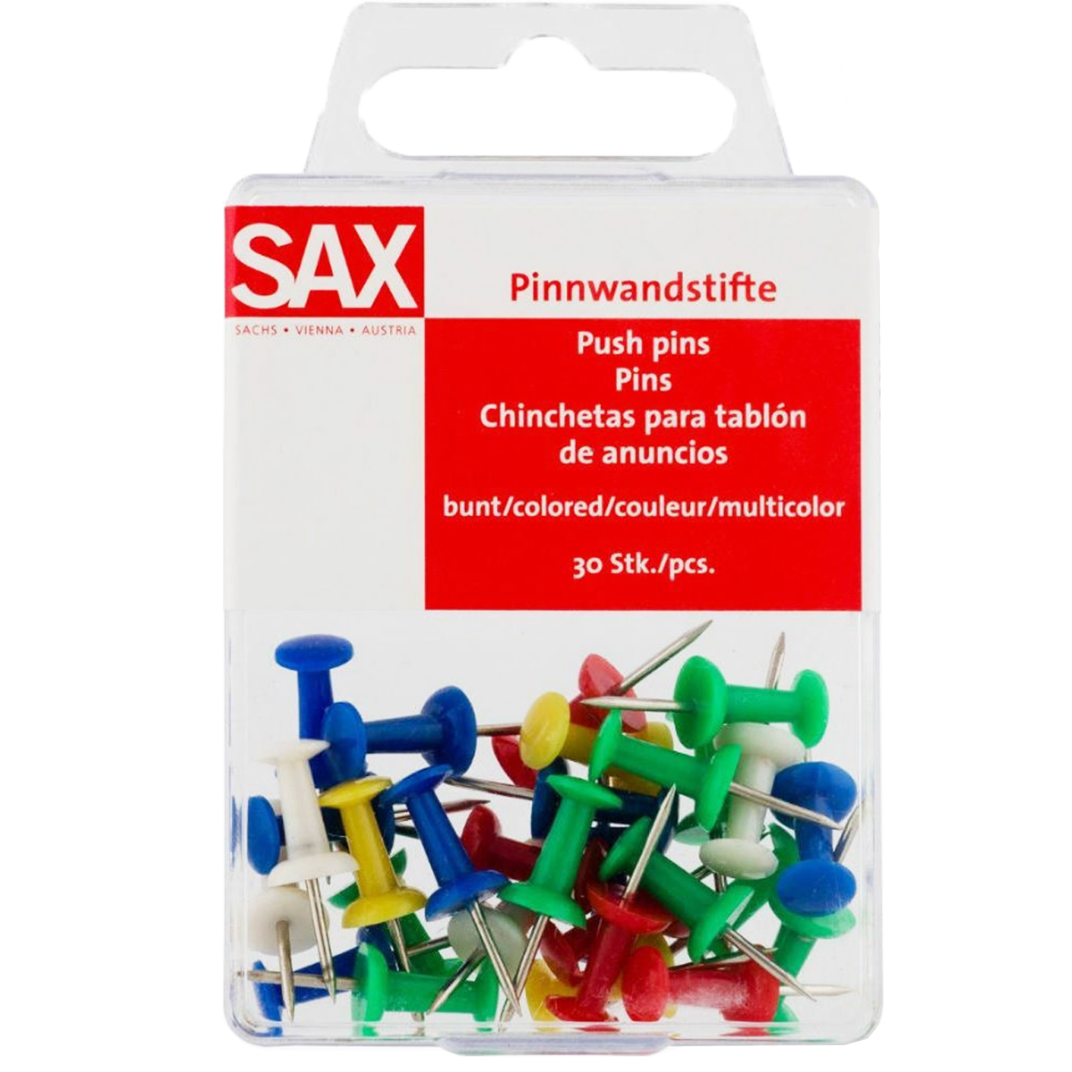 SAX PUSH PINS P30-ASS