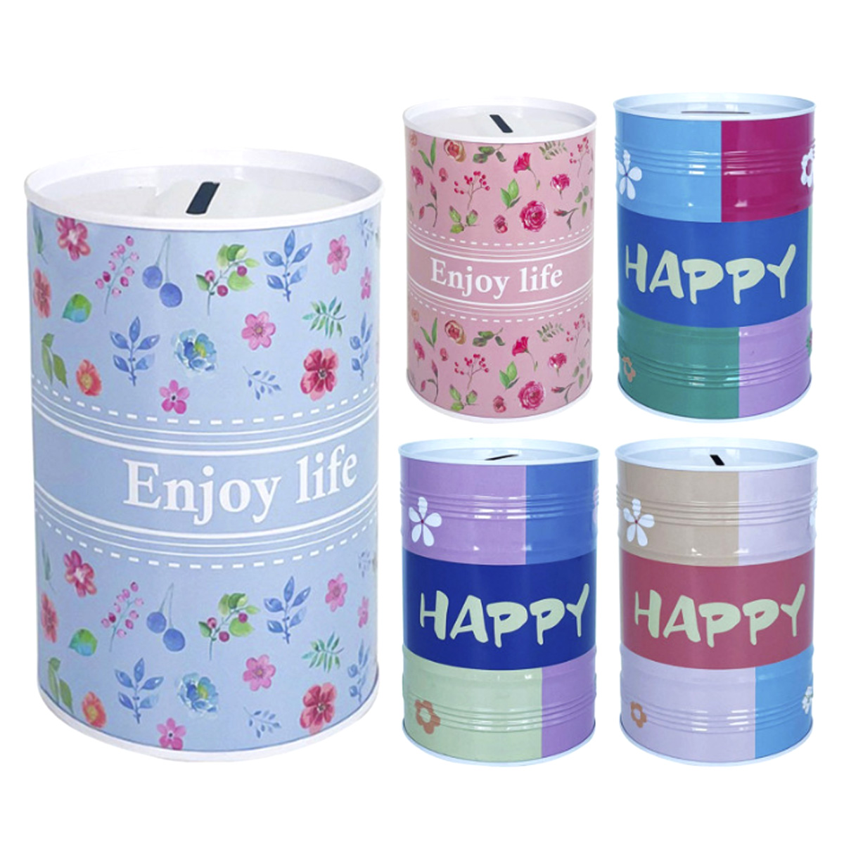 VIOSARP METALLIC MONEY BOX H15X10CM