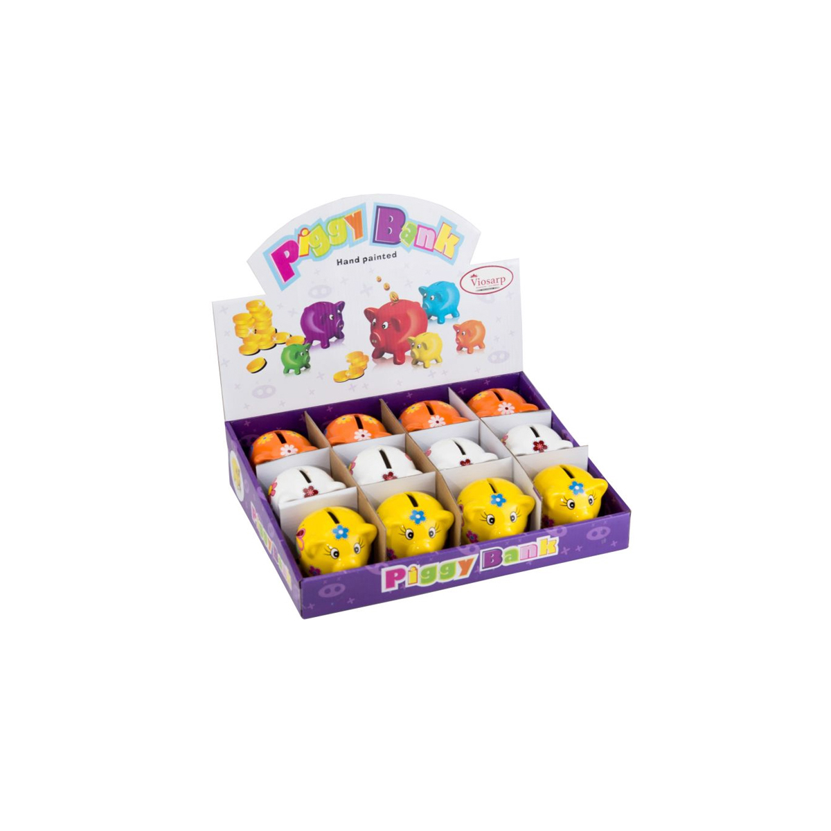 PIG CERAMIC PURCHASE 3'' IN 3 COLORS