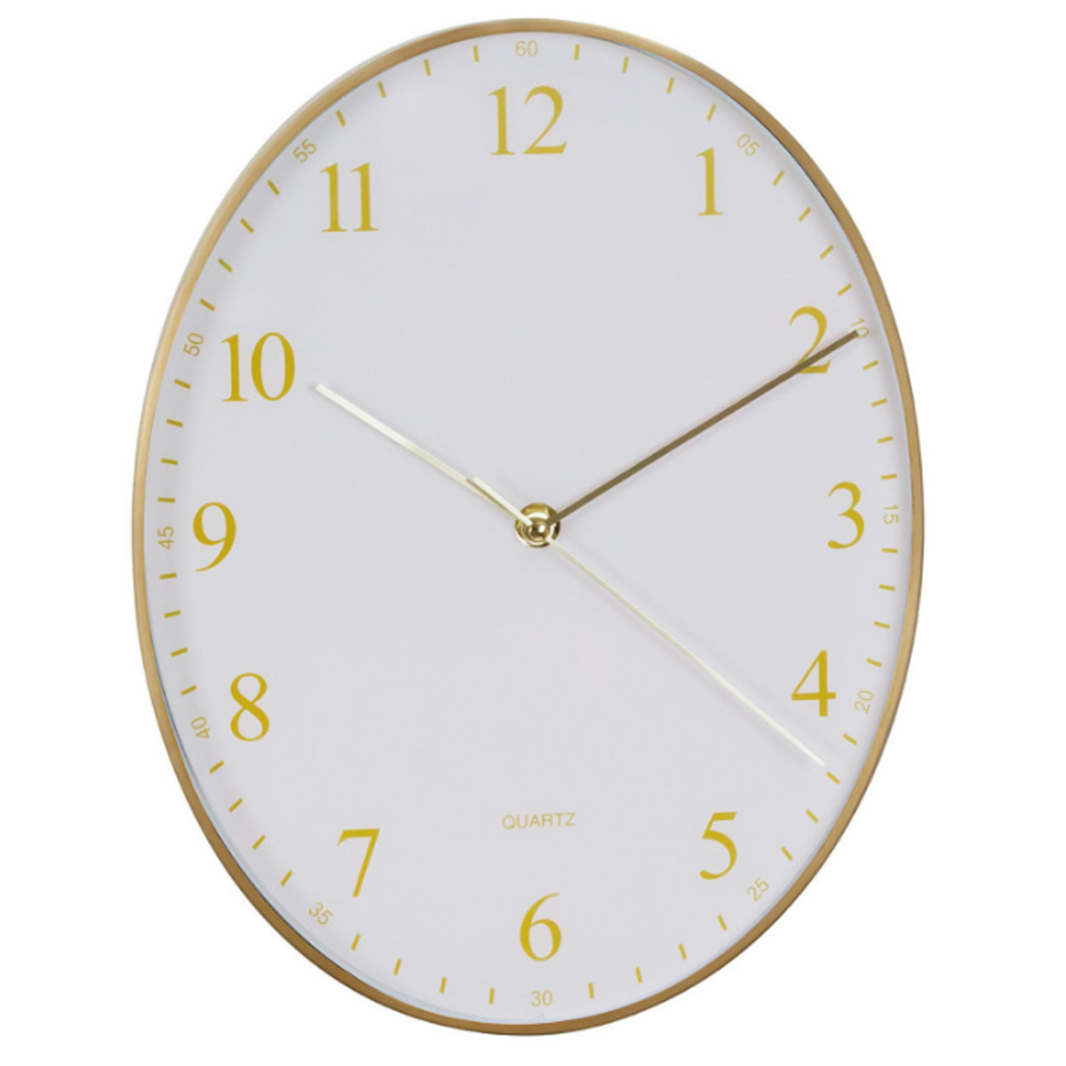 VIOSARP WALL CLOCK OVAL 30X24CM