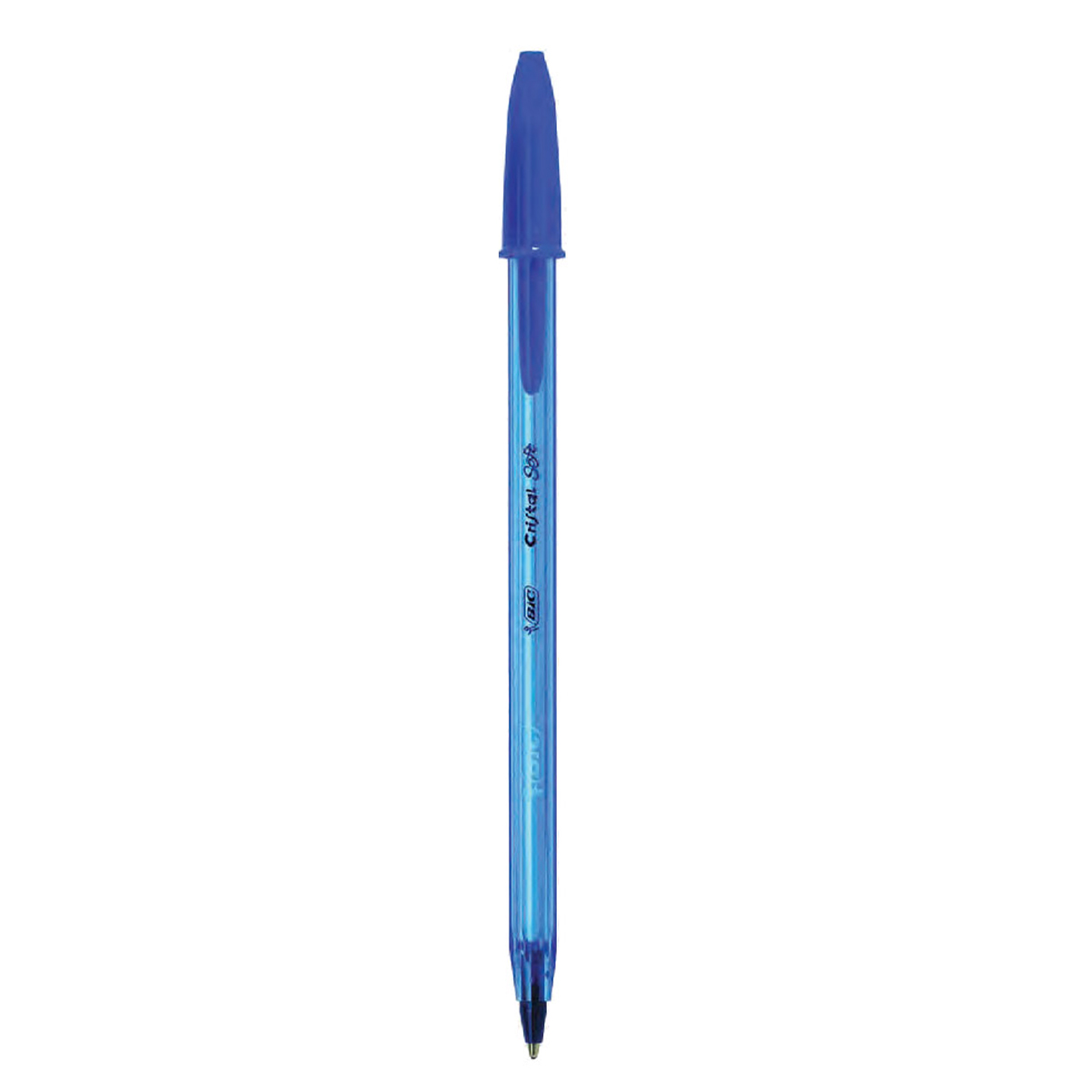 BIC PEN CRISTAL SOFT MEDIUM BLUE