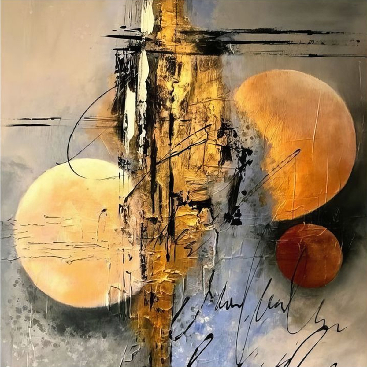 KLORS CANVAS PAINTING 50X1.8X50CM