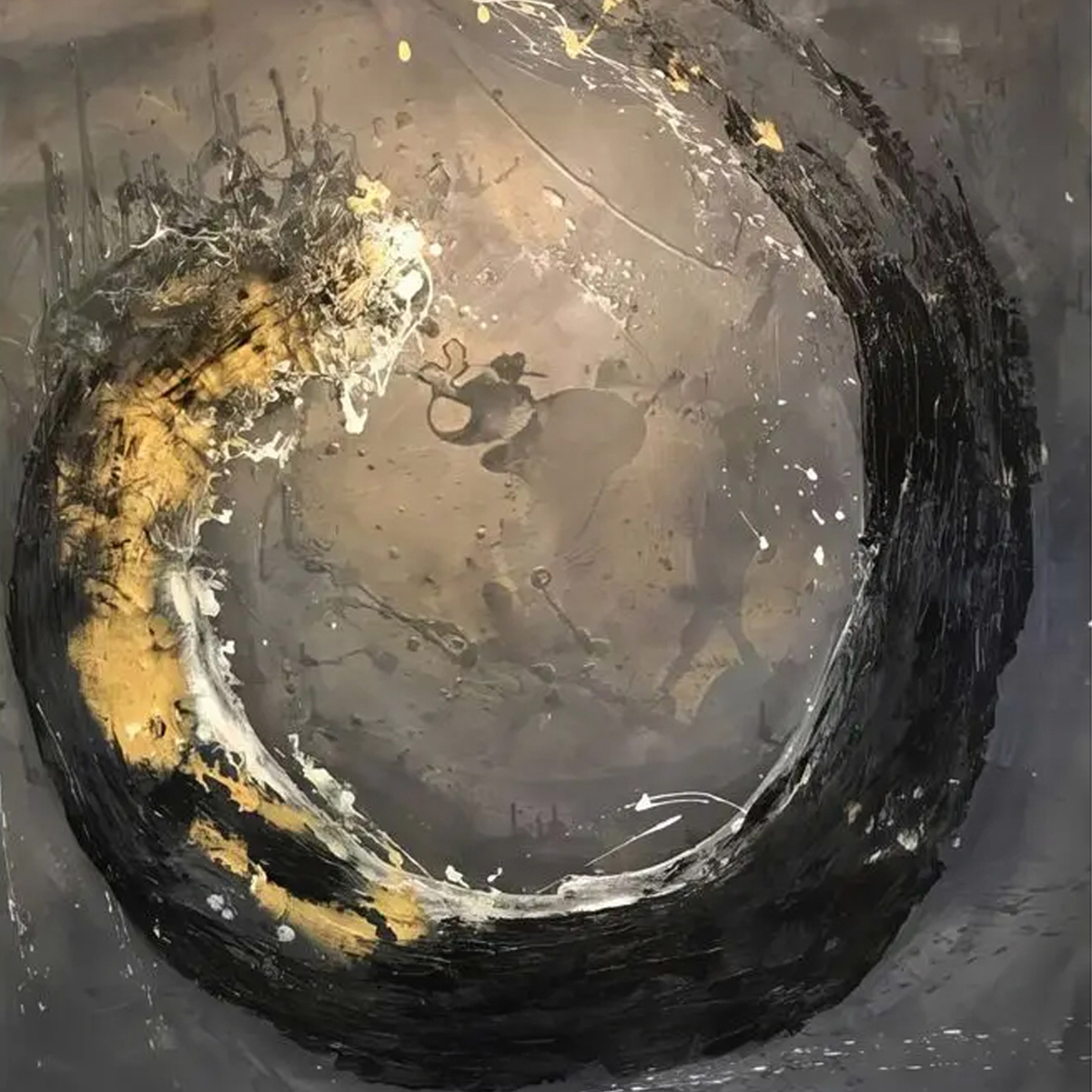 HODFON CANVAS PAINTING 50X1.8X50CM