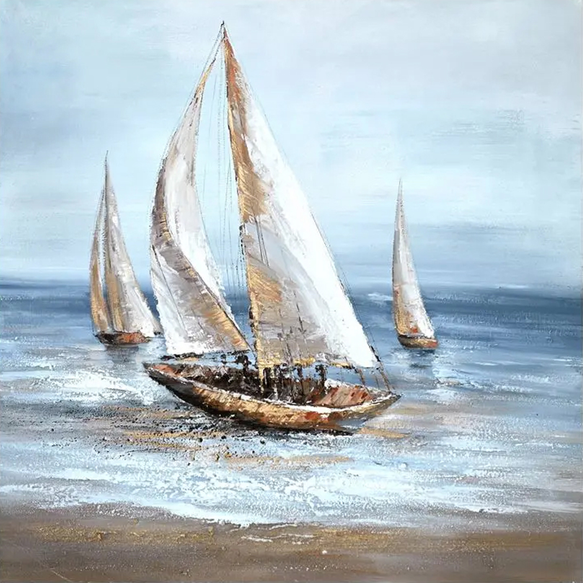 SAILER INART CANVAS PAINTING 100X3X100CM
