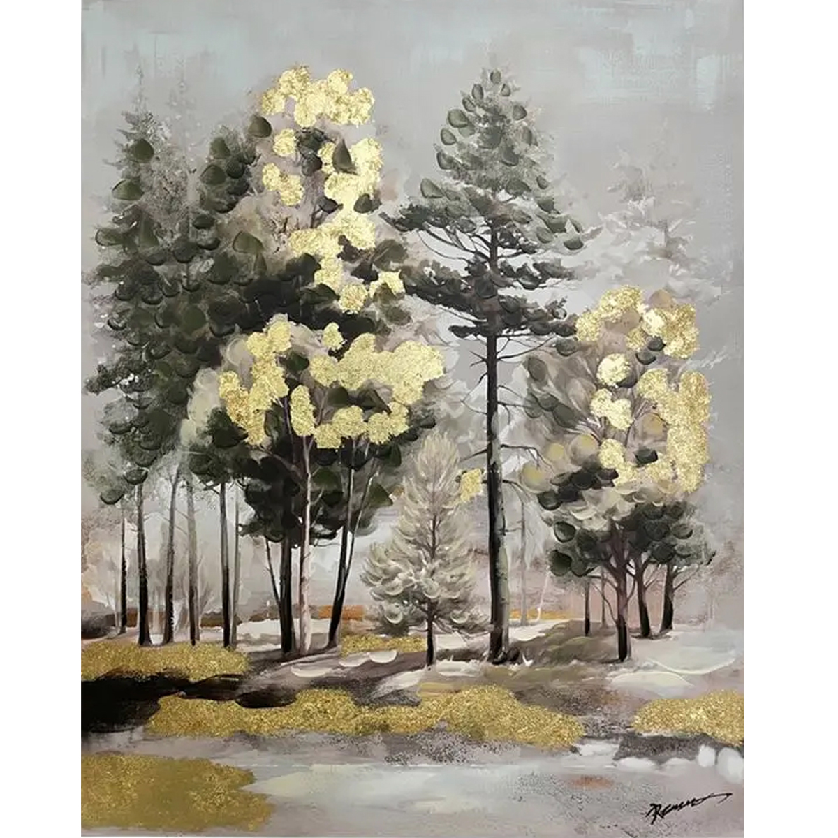 TERSA INART CANVAS PAINTING 80X3X100CM