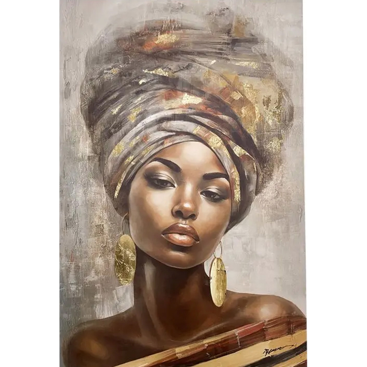 SIENA I INART PAINTING ON CANVAS 80X3X120CM