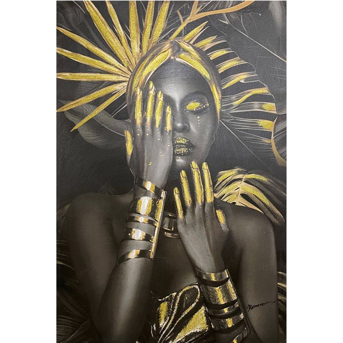 UMONE INART CANVAS PAINTING 80X3X120CM