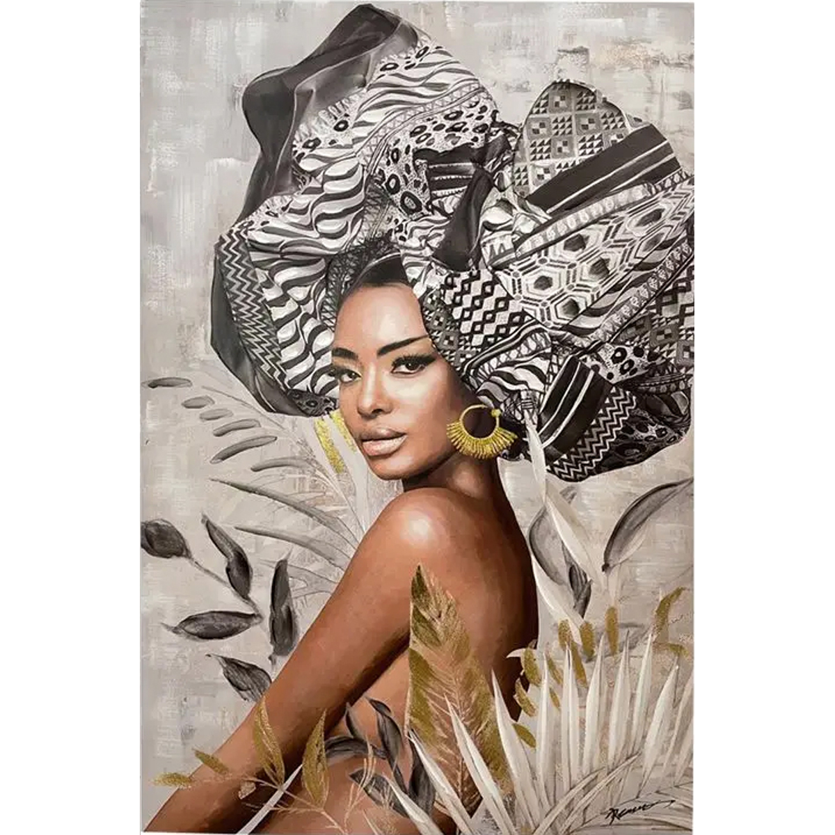 JEWLER I INART CANVAS PAINTING 80X3X120CM