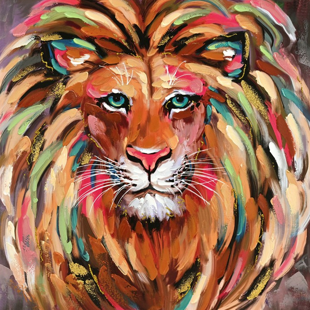 MARTIN INART CANVAS PAINTING 80X3X80CM