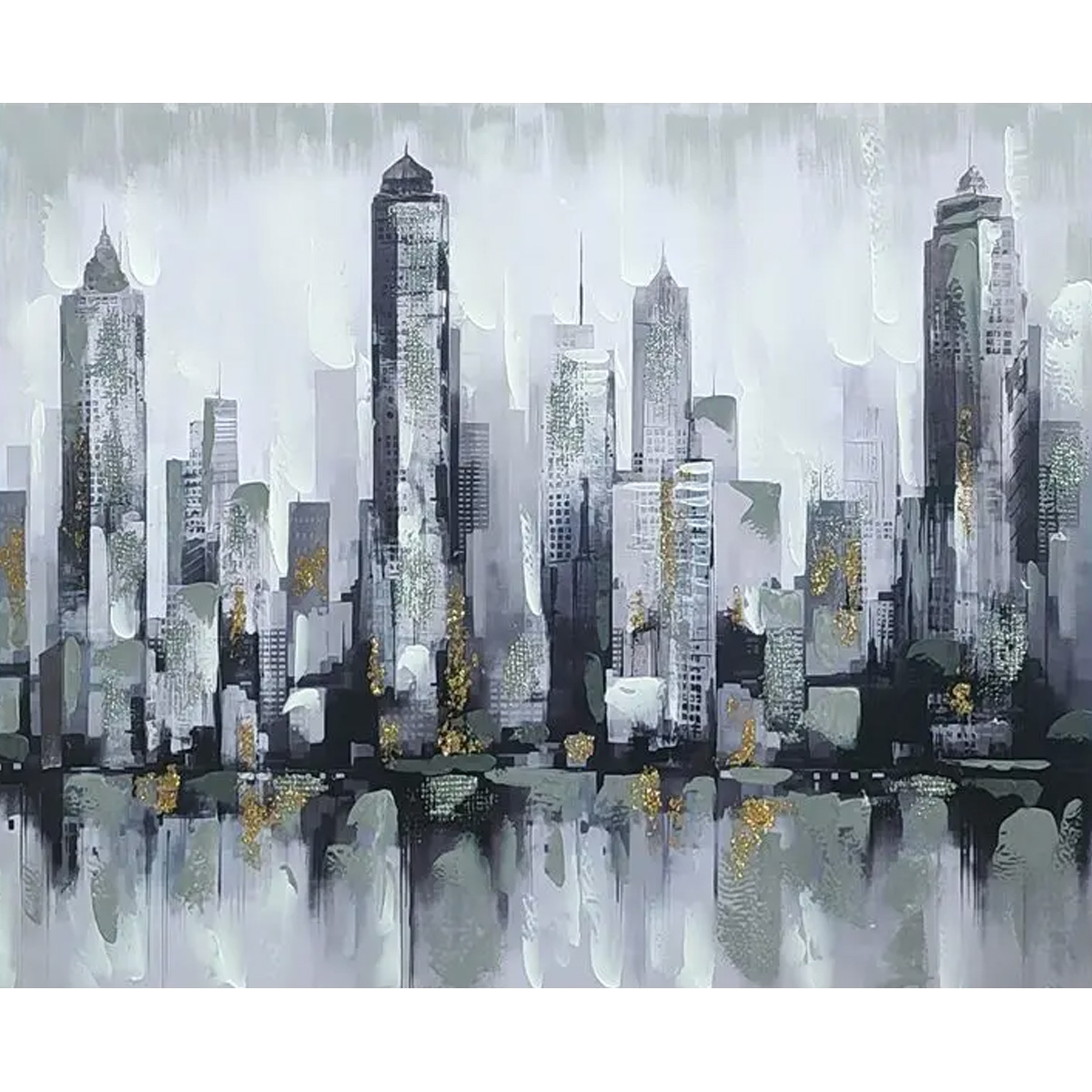 TOWNY INART CANVAS WALL ART 100X3X70CM