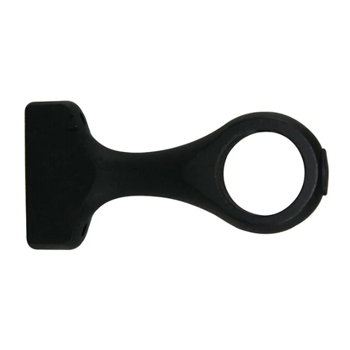 MOBOIS WOODEN CURTAIN ROD SUPPORT BASE D.28 85MM 2PCS BLACK MAT