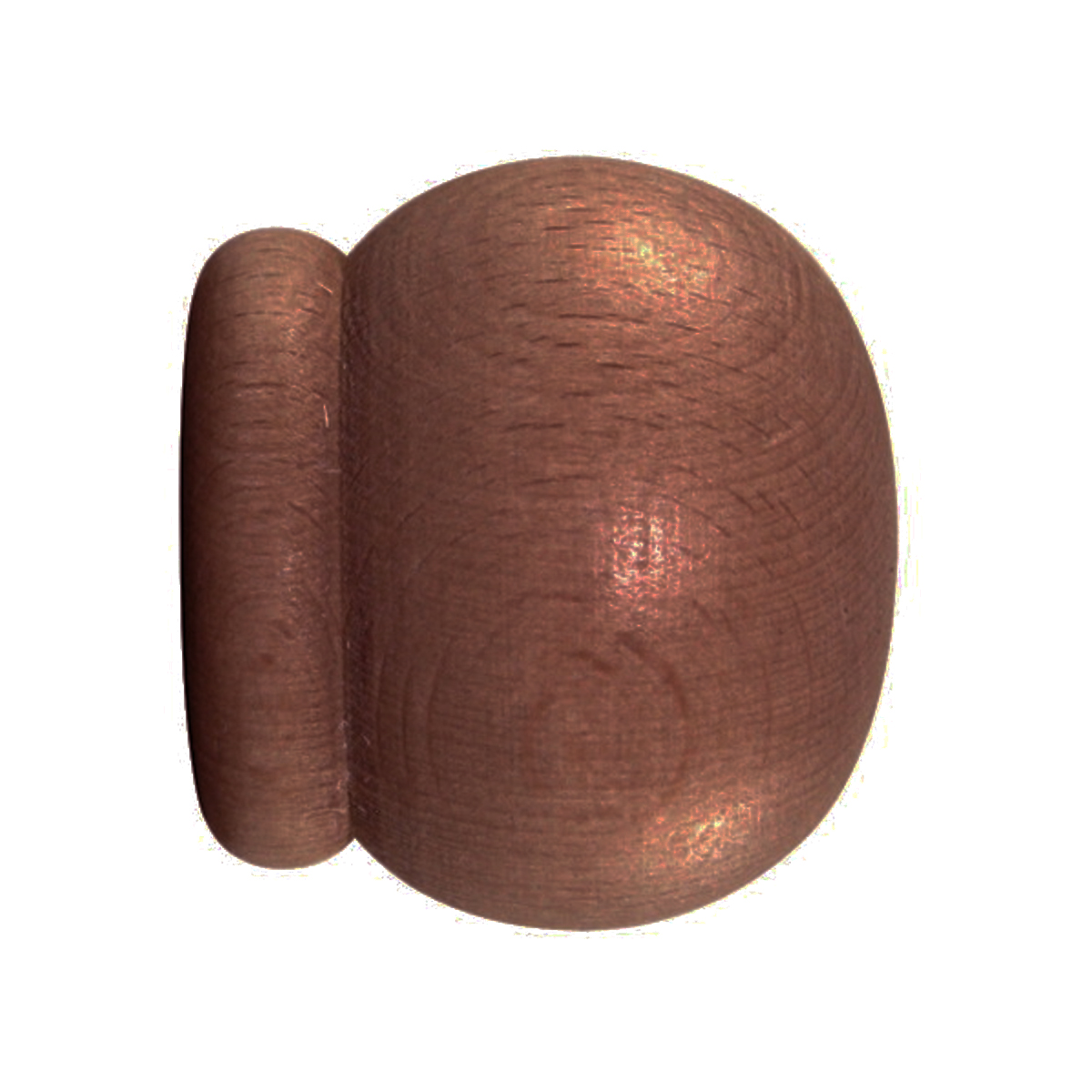 MOBOIS WOODEN DECORATIVE CURTAIN ROD PLUG D.28 2PCS