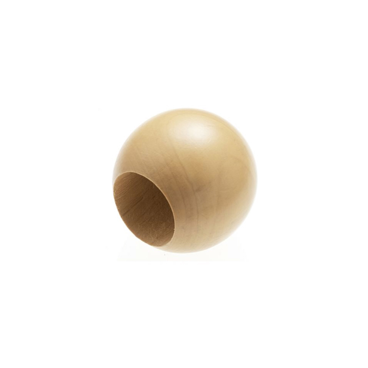 CURTAIN SUPPORT SPHERICAL WOODEN FINAL 330-55 2PCS