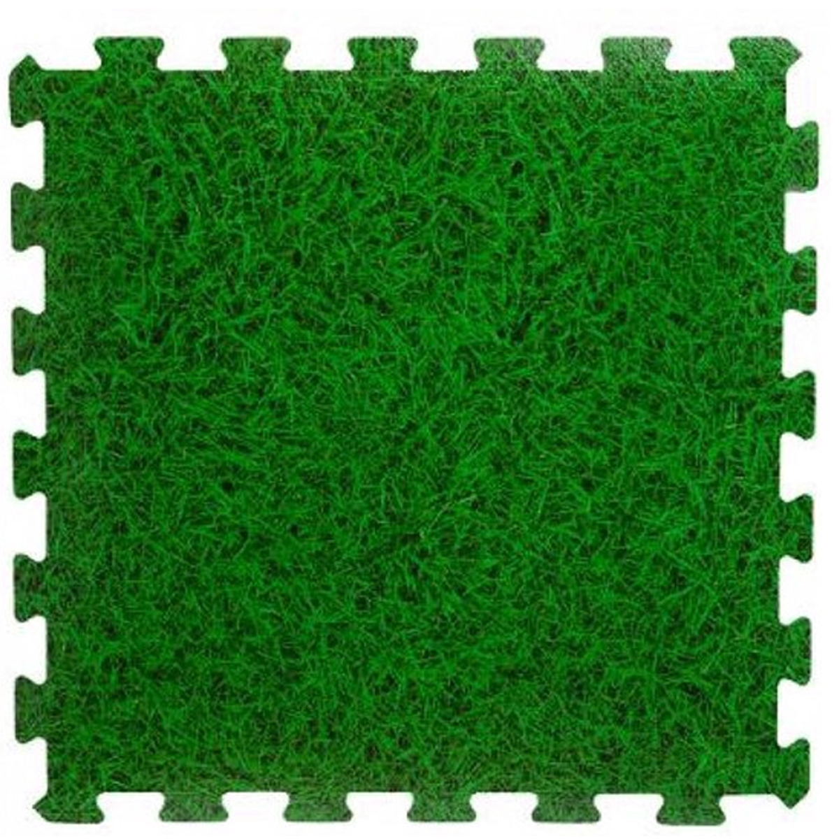 PLASTIC TILES PUZZLE WITH GRASS DESIGN 50X50CM 8PCS
