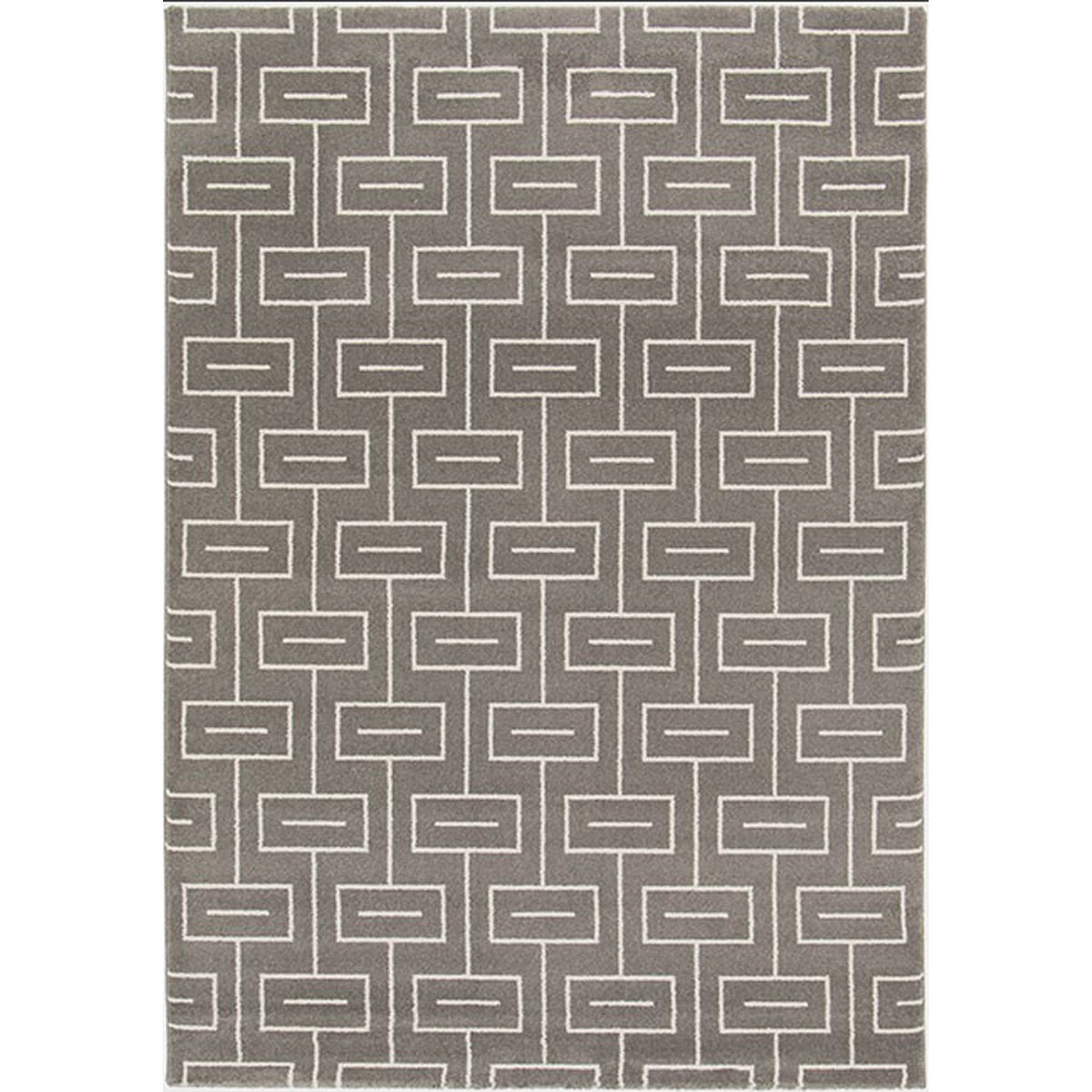 NUEVO CARPET 160X230CM MAZE BROWN