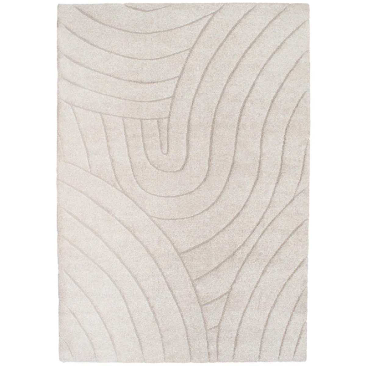 CARPET DESSERT  BEIGE WITH LINES