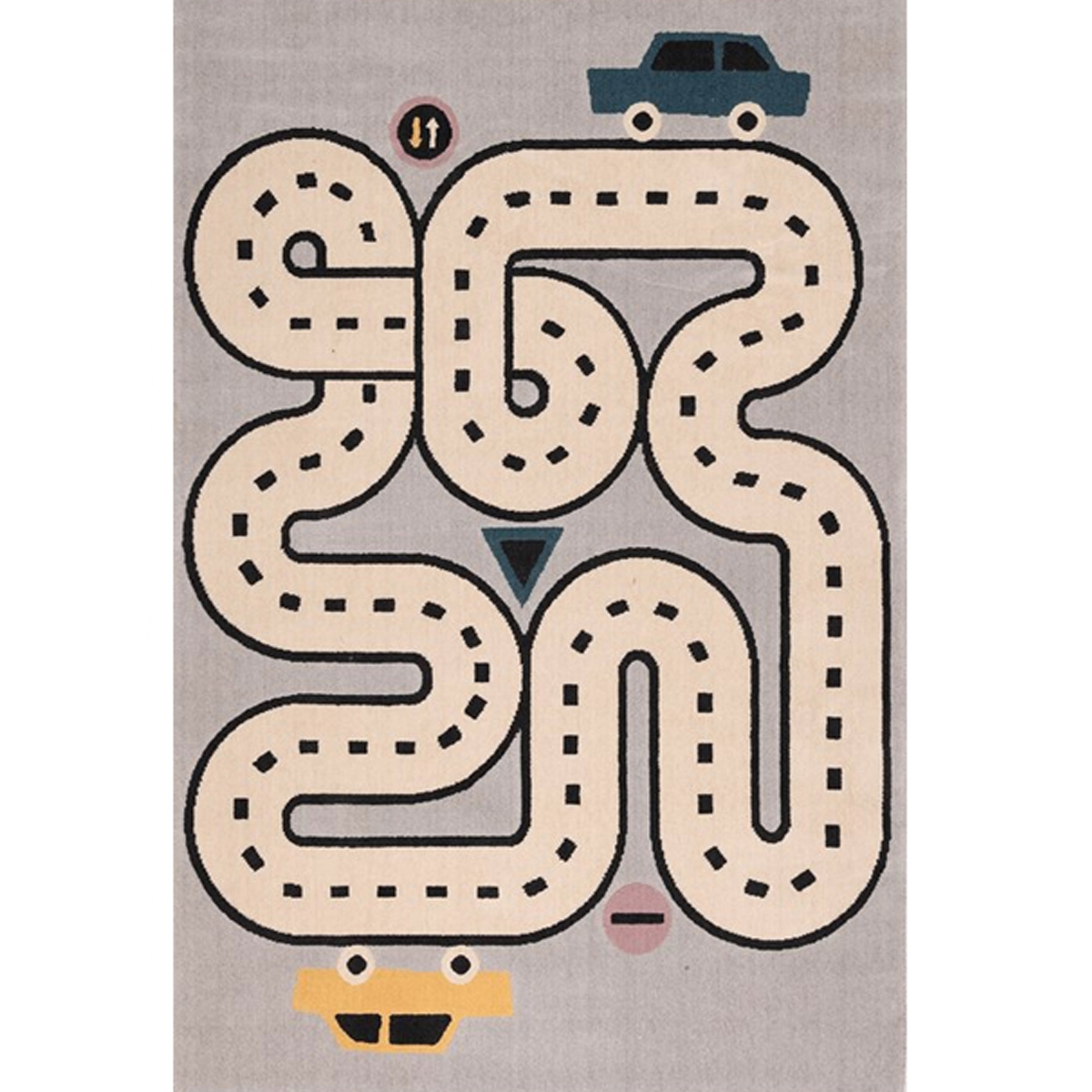 CHILDREN'S CARPET CALMA MOTORWAY 120X170CM