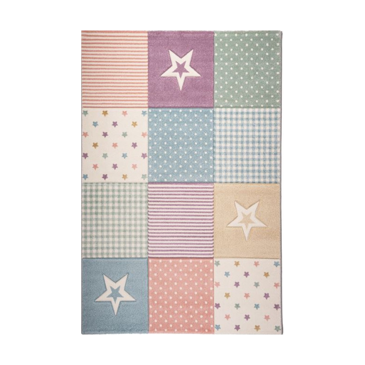 CHILDREN'S CARPET YOLO COLLECTION 140X200CM STARS