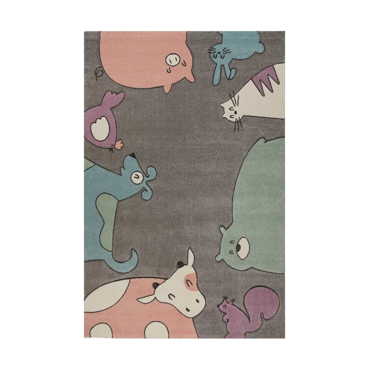 CHILDREN'S CARPET YOLO COLLECTION 200X290CM VARIOUS ANIMALS