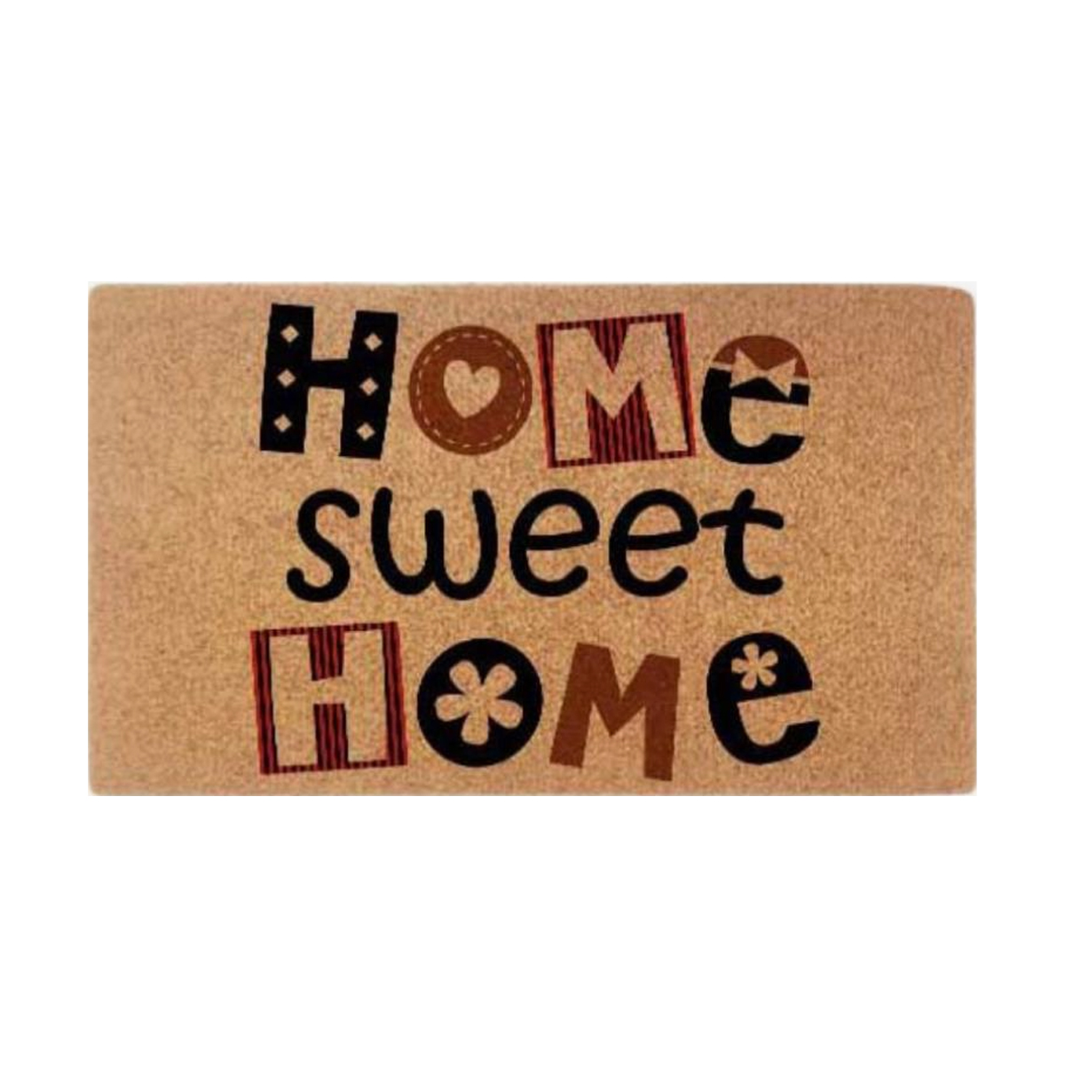 ENTRANCE MAT 45X75CM ''HOME SWEET HOME''