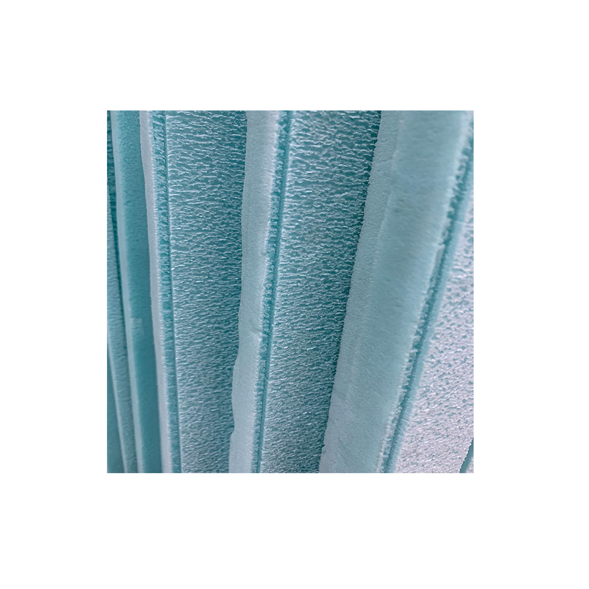 POLYESTER THERMAL INSULATION 2.5MX60CMX5CM BLUE/GREEN