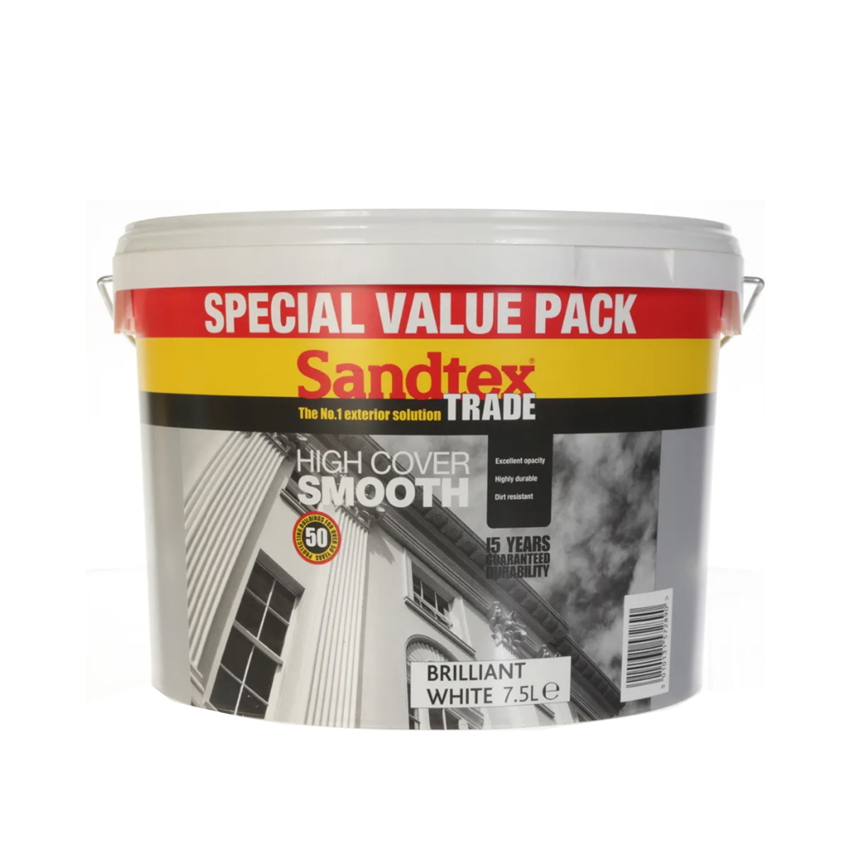 SANDTEX EXTERIOR WALL COLOR HIGH COVER SMOOTH 7.5L