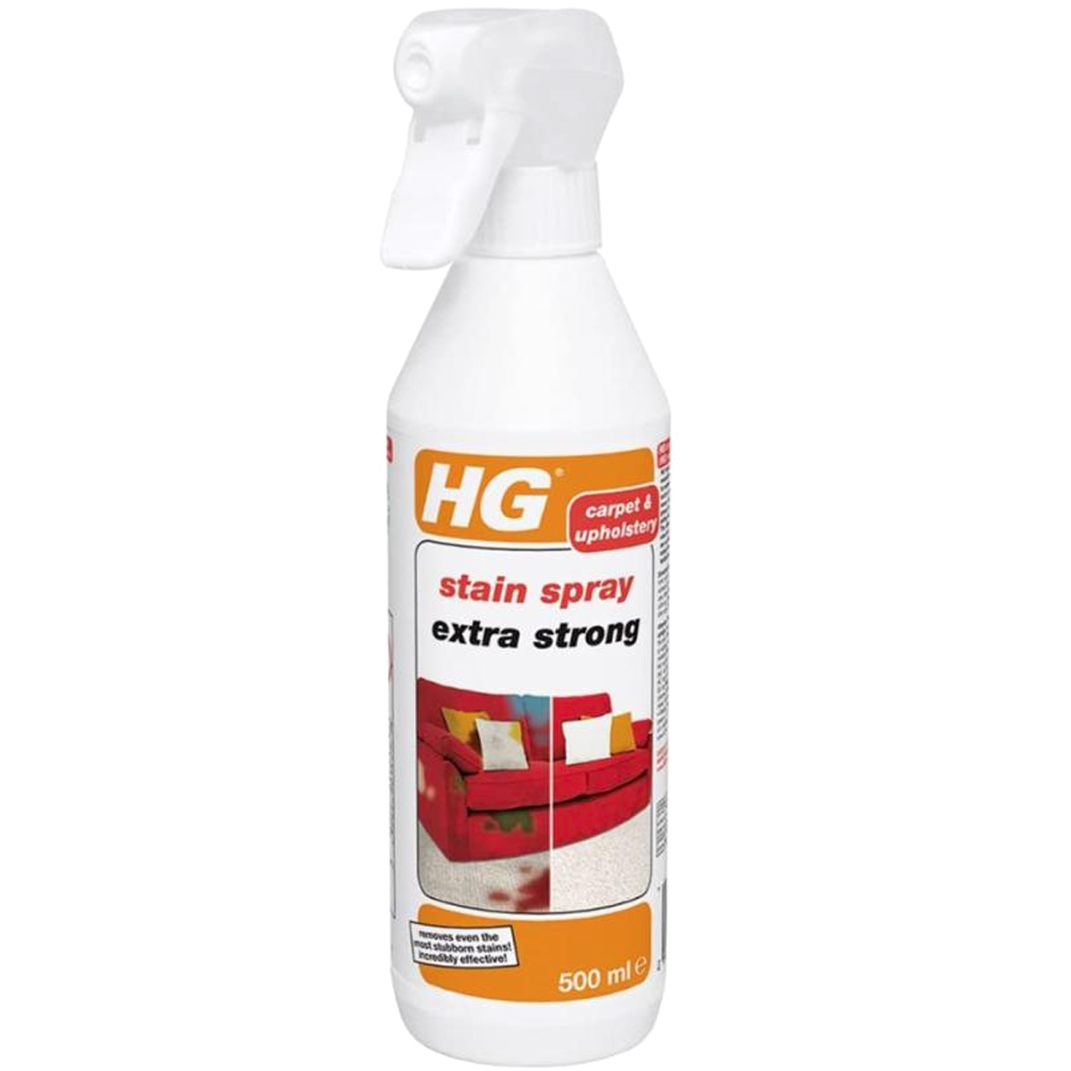 HG SUPER POWER STAIN REMOVING SPRAY - CARPET & UPHOLSTERY 500ML