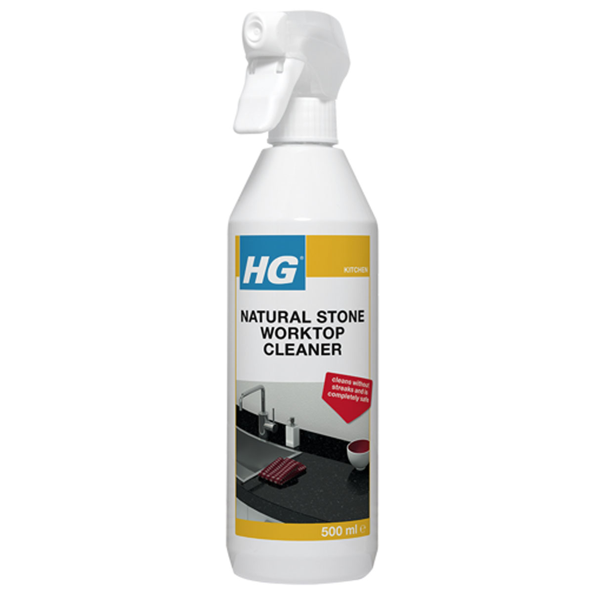 HG CLEANING SPRAY FOR GRANITE AND MARBLE KITCHEN COUNTERS 500ML