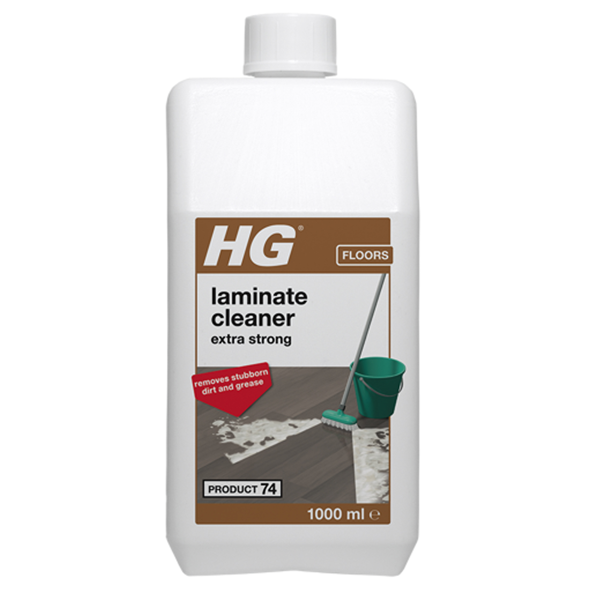 HG DAILY USE CLEANER AND POLISH FOR LAMINATE SURFACES 1L (WASH&SHINE)