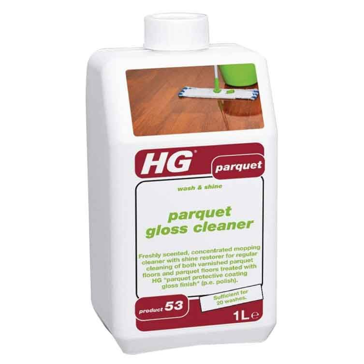 HG PARQUET GLOSS CLEANER 1L