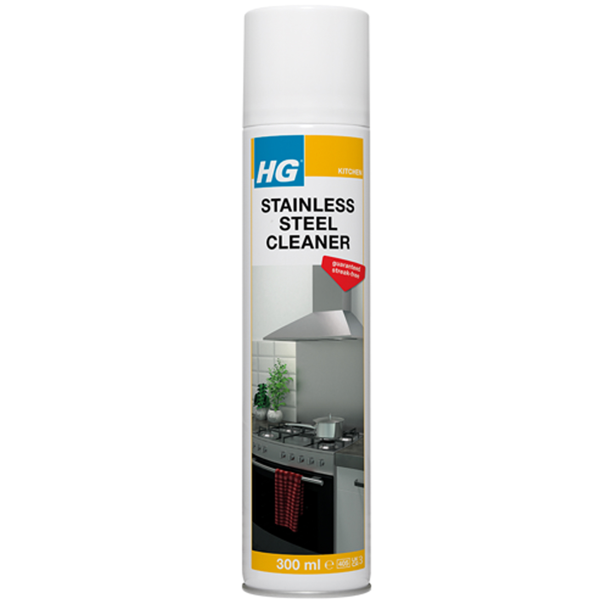 HG RAPID STAINLESS STEEL CLEANER 300ML