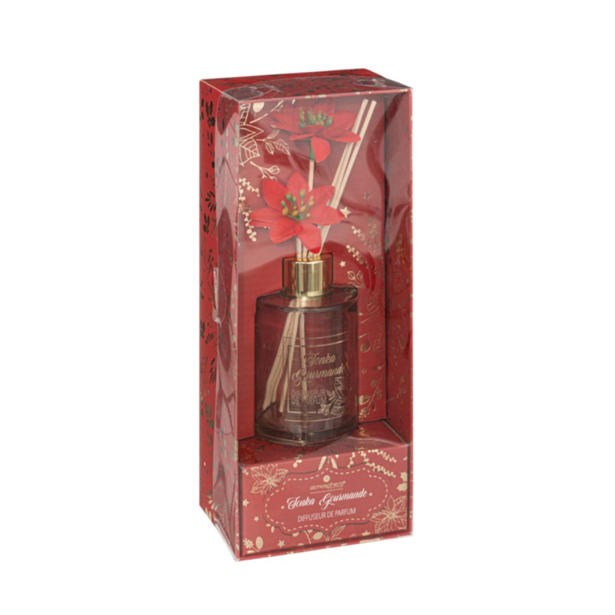 ROOM SCENT WITH LIQUID AND WOODS WITH CHRISTMAS FLOWER 100ML