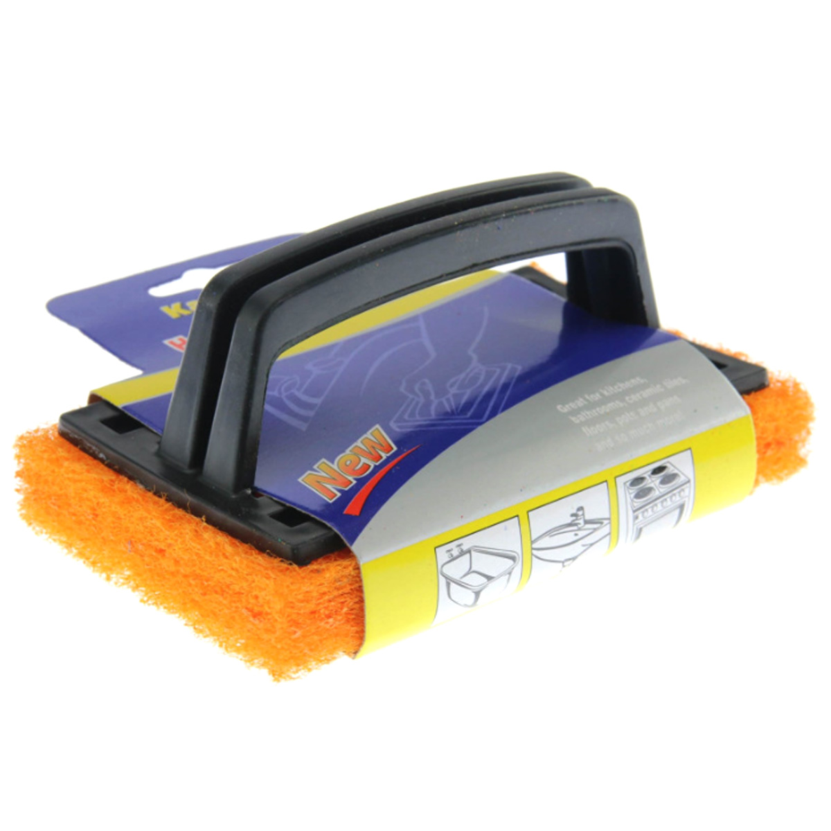 VIOSARP SPONGE WITH HANDLE FOR GRILLS 15X9CM