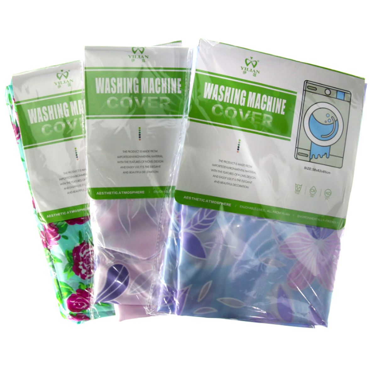 VIOSARP COVER FOR WASHING MACHINE WITH DESIGN LUX FABRIC 58X62X85CM