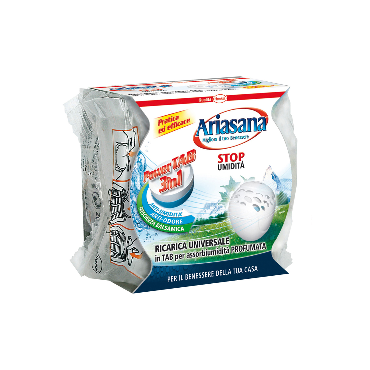 REPLACEMENT ARIASANA LIQUID ABSORPTION TABLET. POWER 300GR