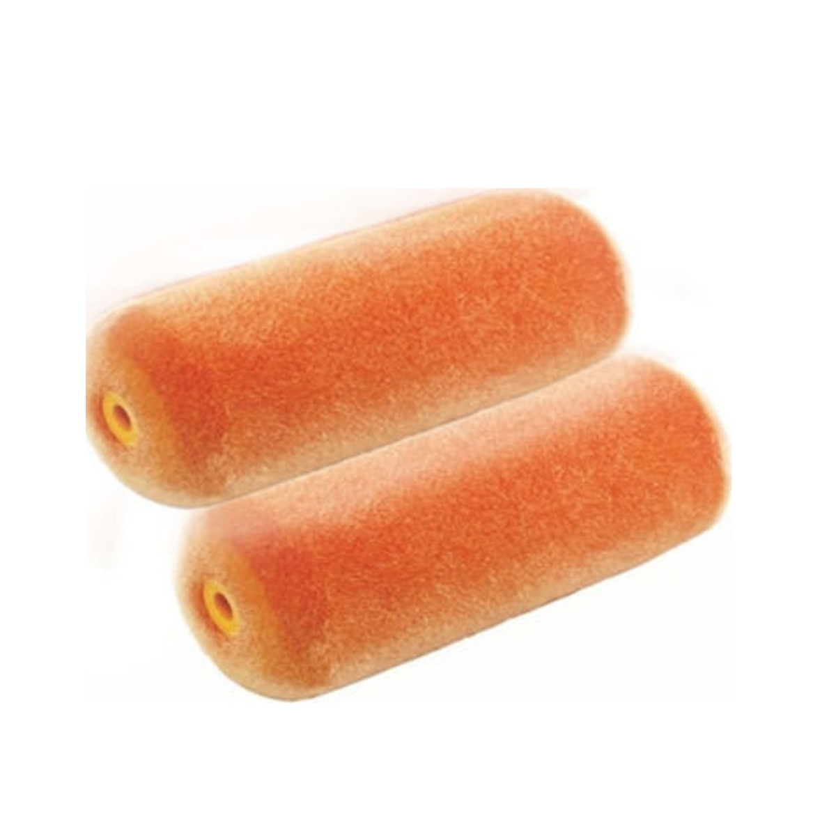 MORRIS PAINT ROLLES VELVET ORANGE 2 PCS
