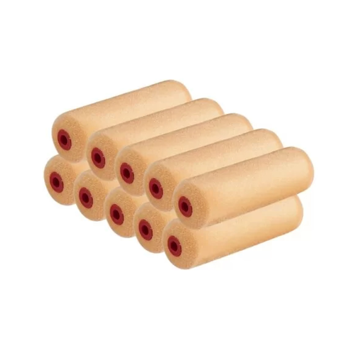 L'OUTIL PARFAIT PAINT ROLLER FOAM ORANGE 4679 11CM 10 PCS