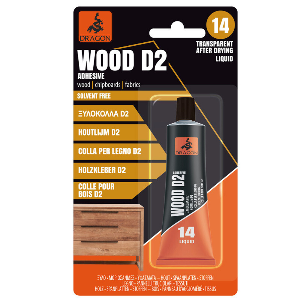 VIOSARP DRAGON GLUE FOR WOODEN SURFACES 20ML