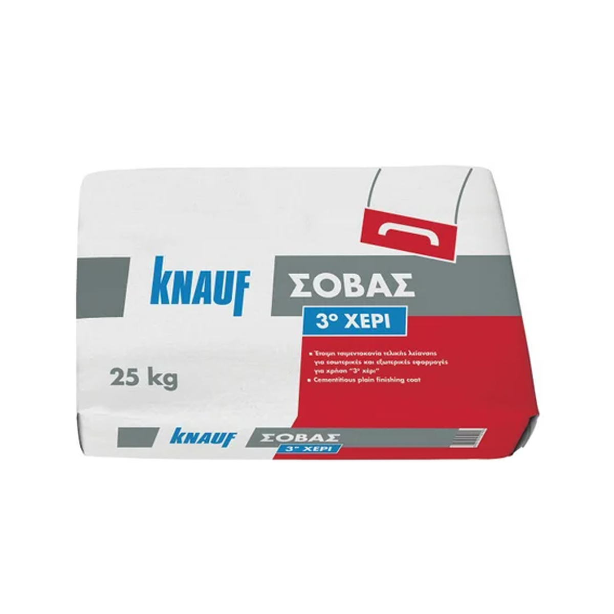 KNAUF ΣΟΒΑΣ ΤΡΙΤΟ ΧΕΡΙ 25KG
