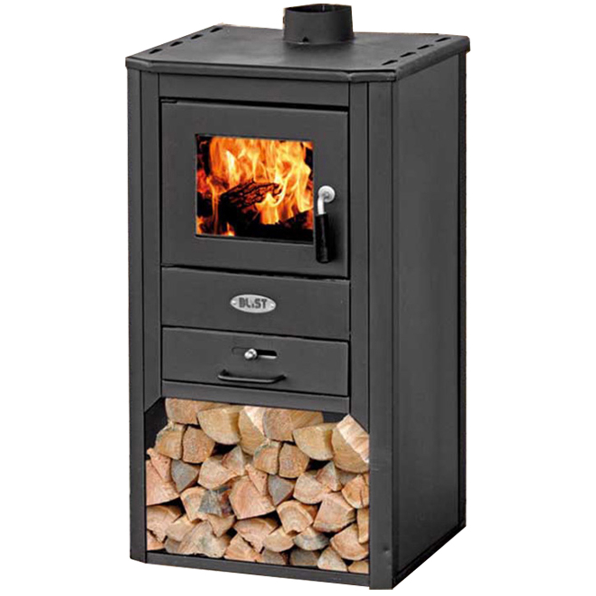 BLIST ORGANJ WOOD STOMB GREY 490Χ460Χ930MM 9KW