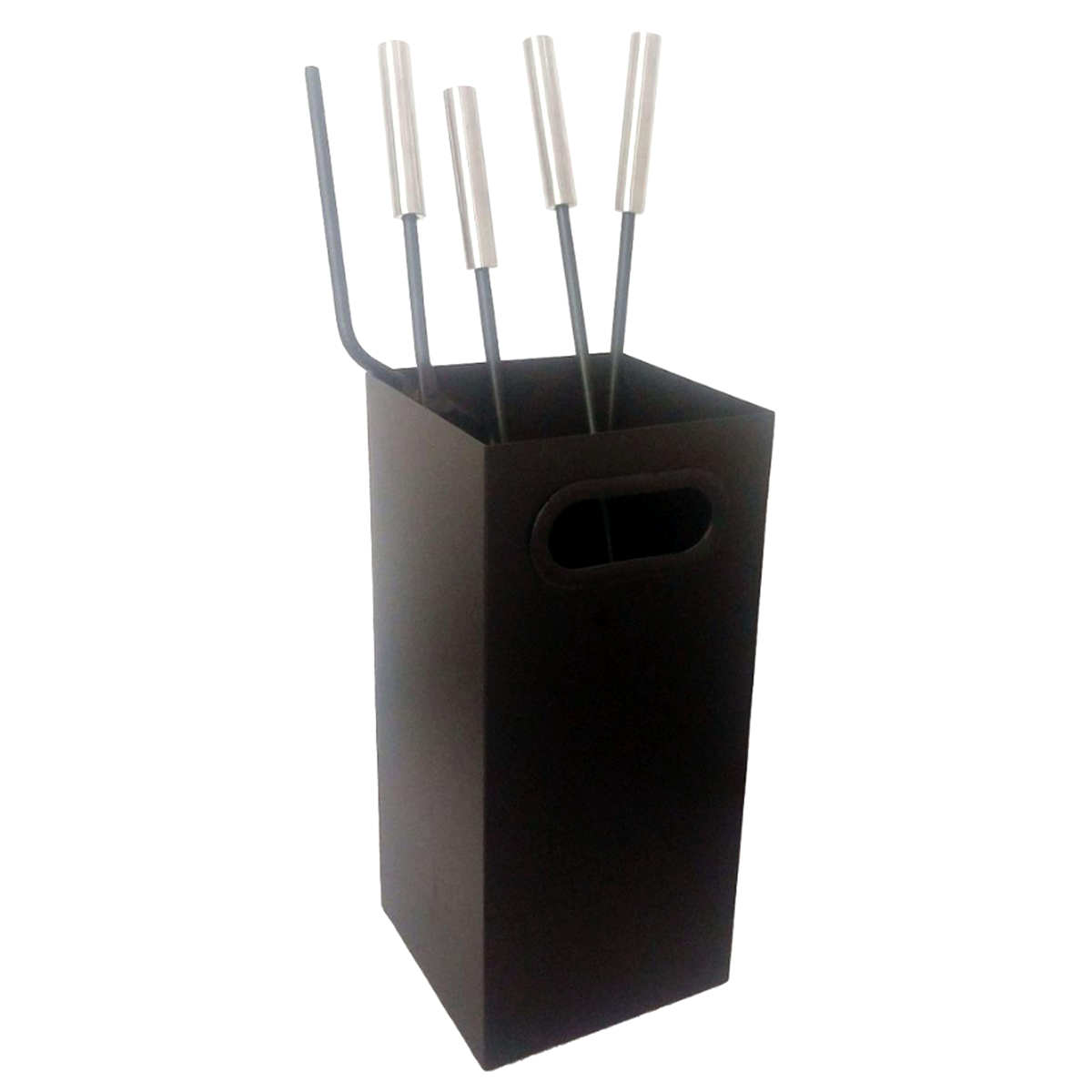 HOME & CAMP FIREPLACE TOOL SET WITH BUCKET AND HANDLE