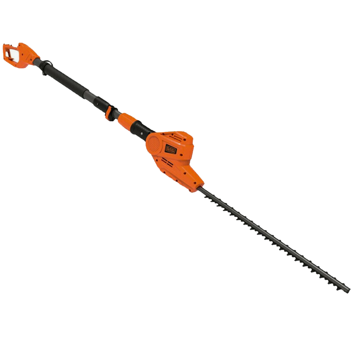 BLACK + DECKER CORDED HEDGE TRIMMER WITH SWIVELING HEAD  51CM 550W