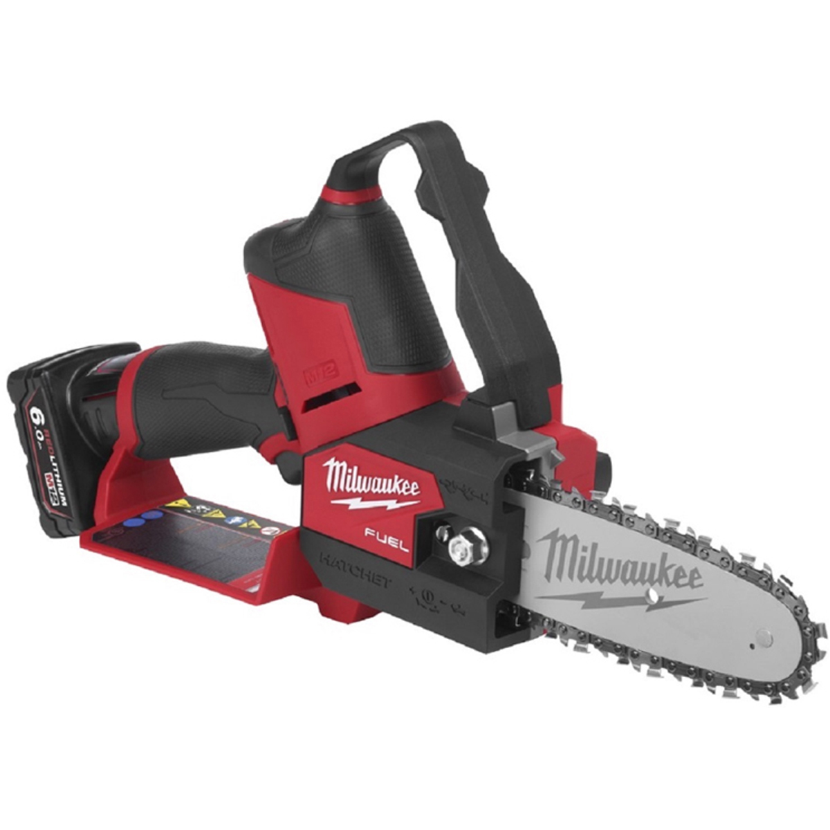MILWAUKEE M12FHS-602X BATTERY CHAINSAW WITH BATTERY